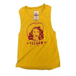 YeeHaw Muscle Tee - Western cowgirl